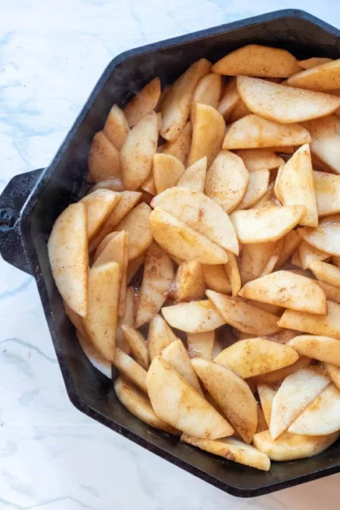 Cast Iron Apple Crisp