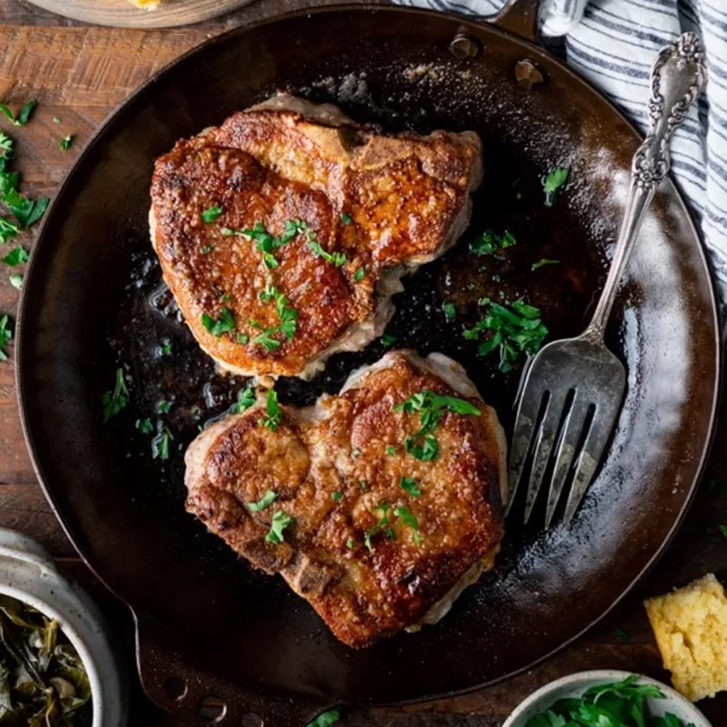 Pan Fried Pork Chops