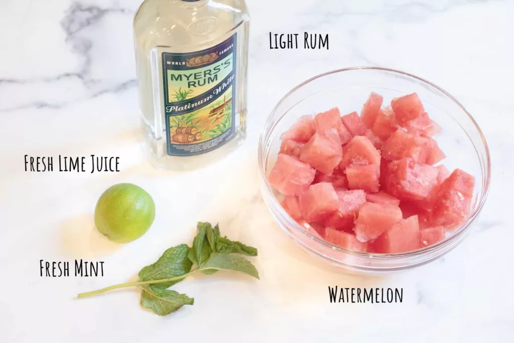 Frozen Watermelon Daiquiri