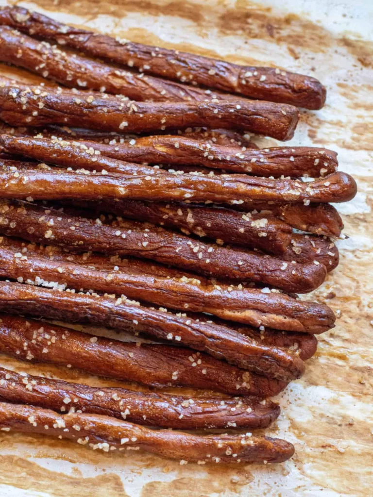 Homemade Hard Pretzel Rods