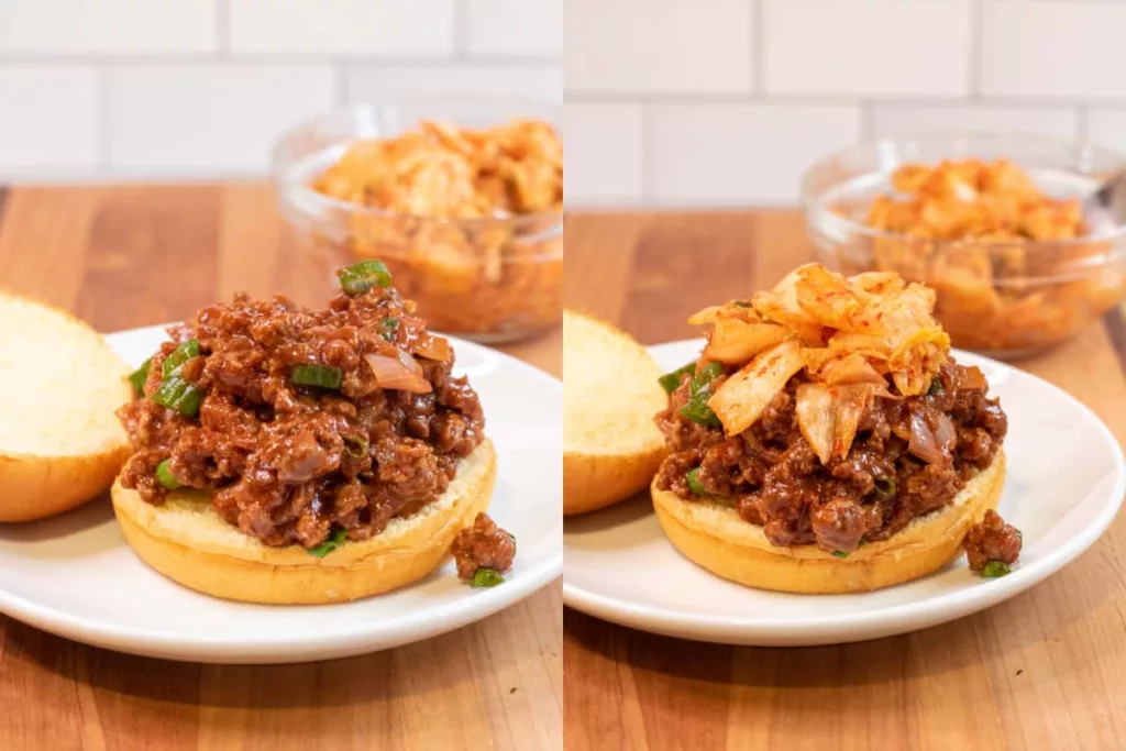 Kimchi Sloppy Joes