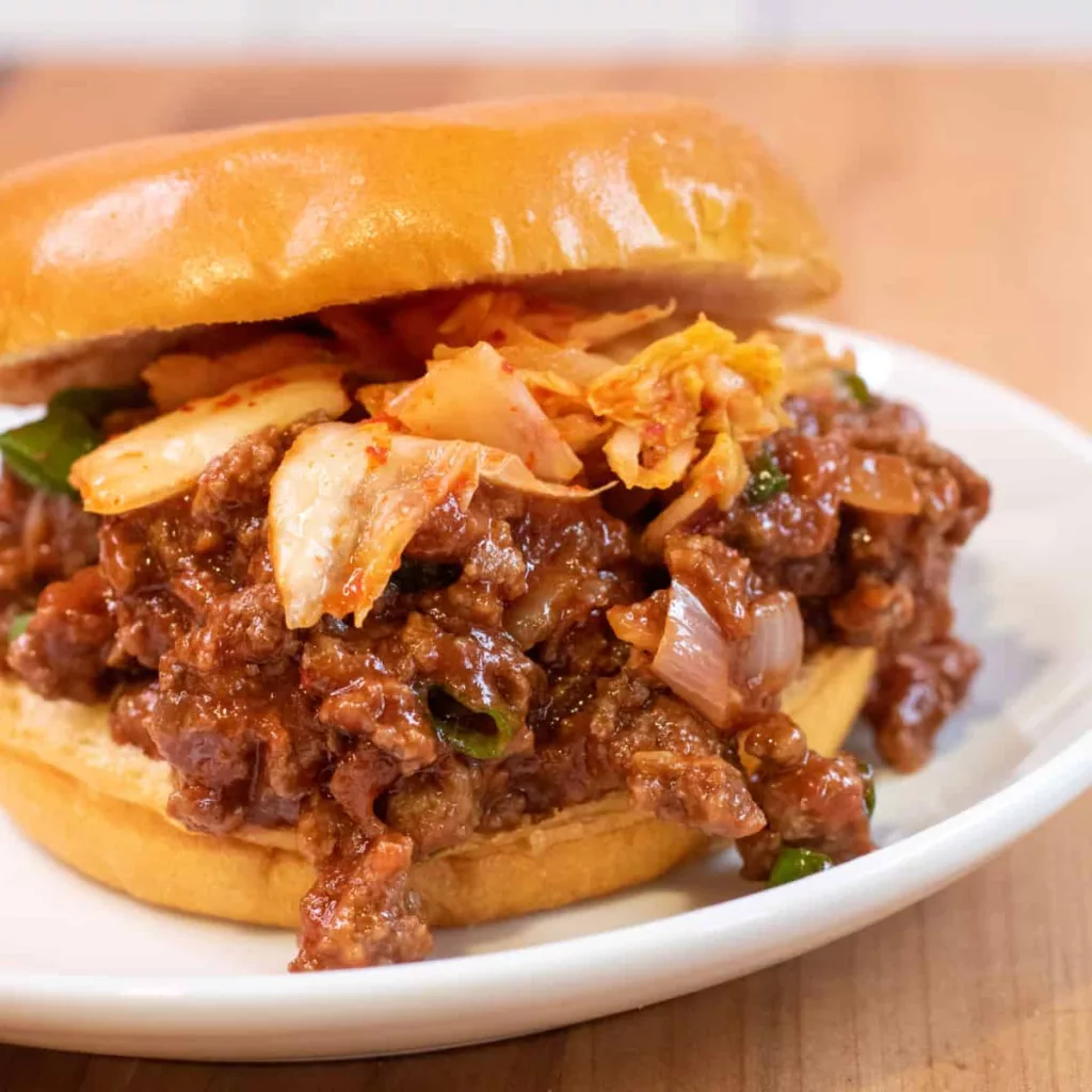 Kimchi Sloppy Joes