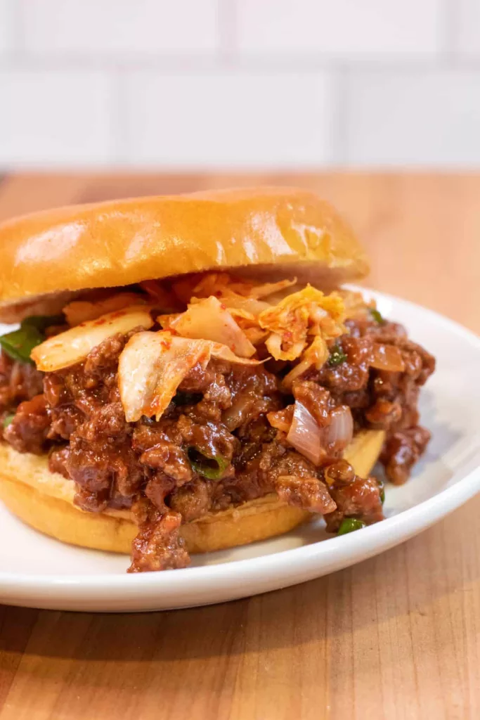 Kimchi Sloppy Joes