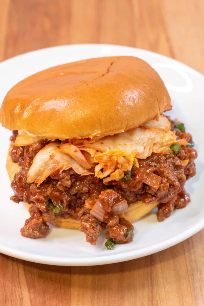 Kimchi Sloppy Joes