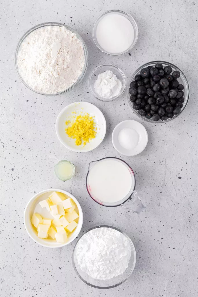 Lemon Blueberry Biscuits