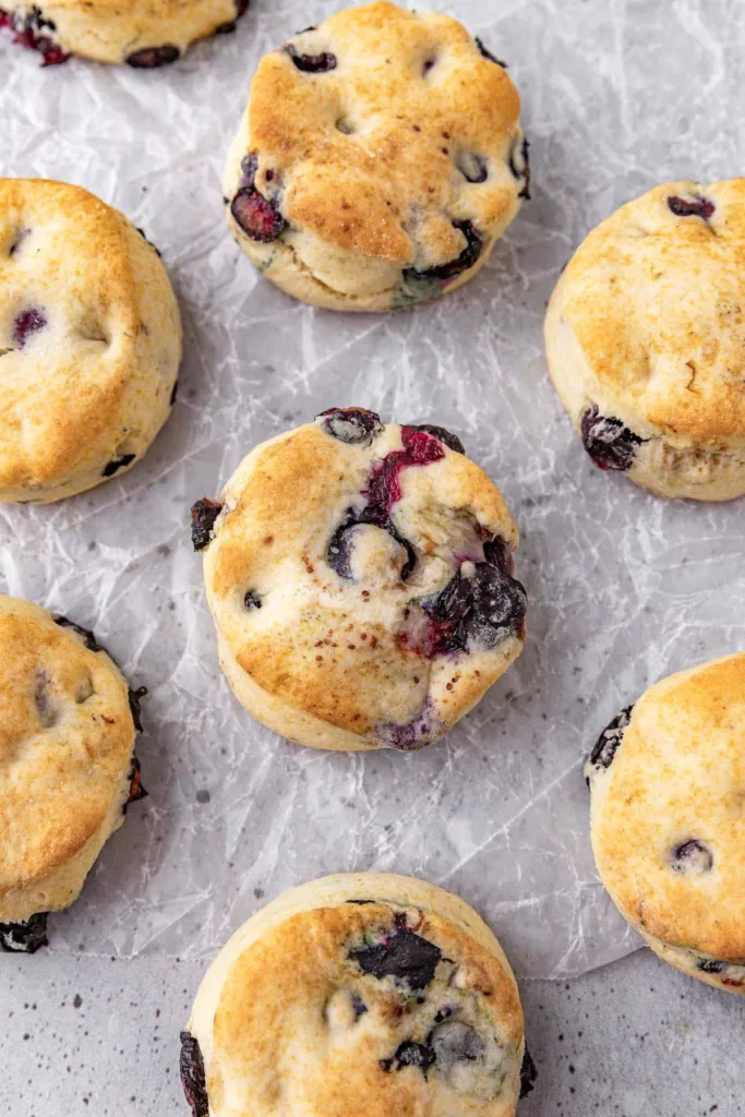 Lemon Blueberry Biscuits