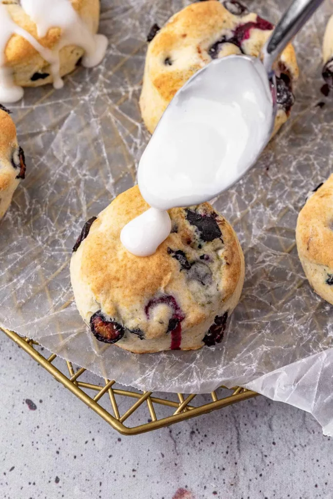 Lemon Blueberry Biscuits