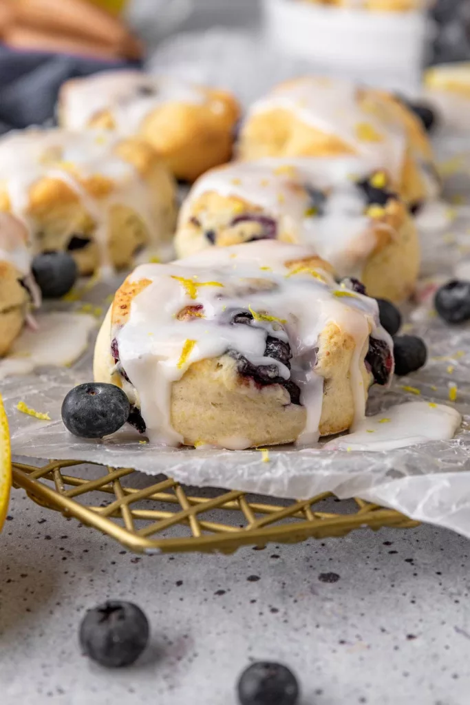 Lemon Blueberry Biscuits