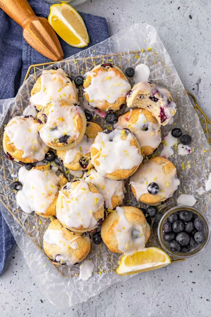 Lemon Blueberry Biscuits