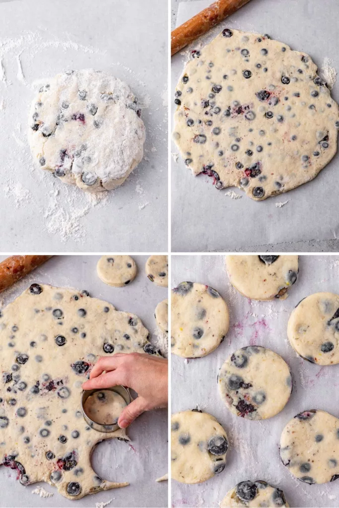 Lemon Blueberry Biscuits