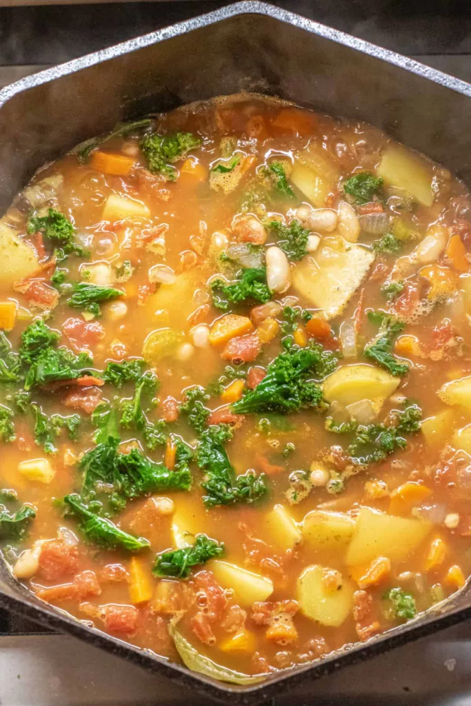 White Bean Kale Potato Soup