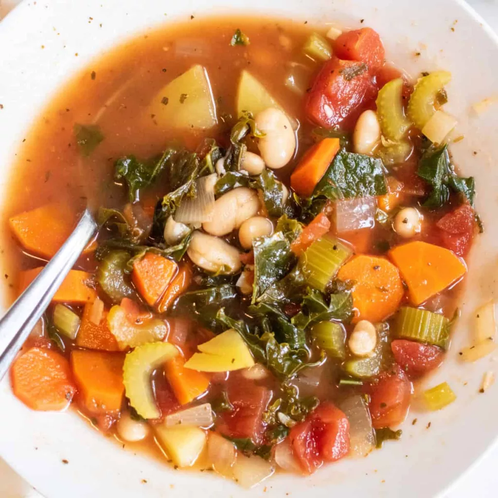 White Bean Kale Potato Soup