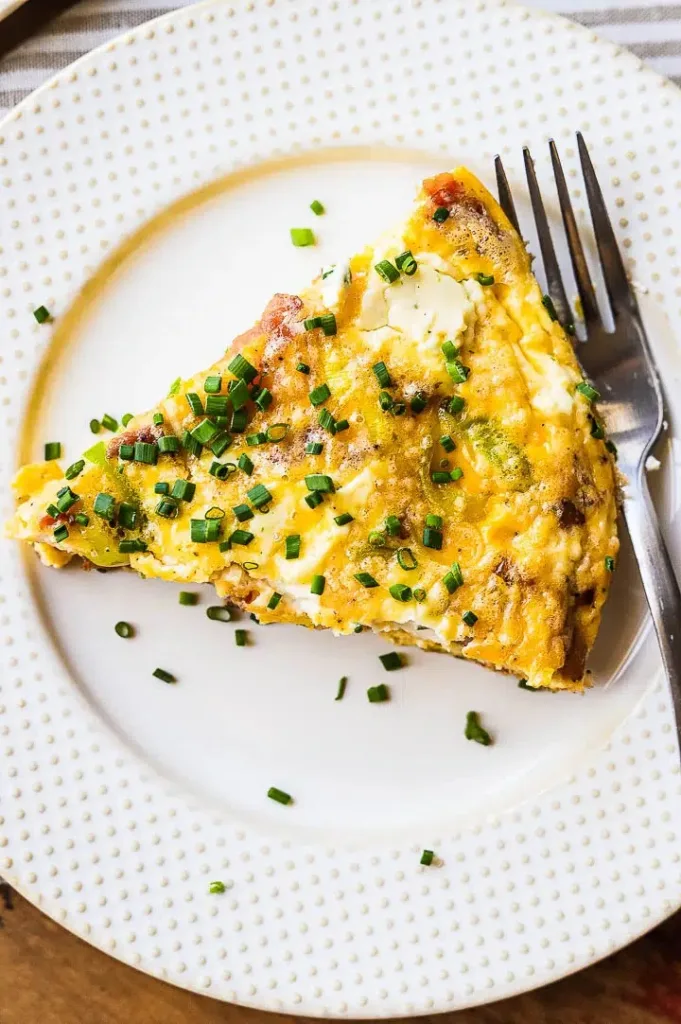 Bacon Leek Frittata