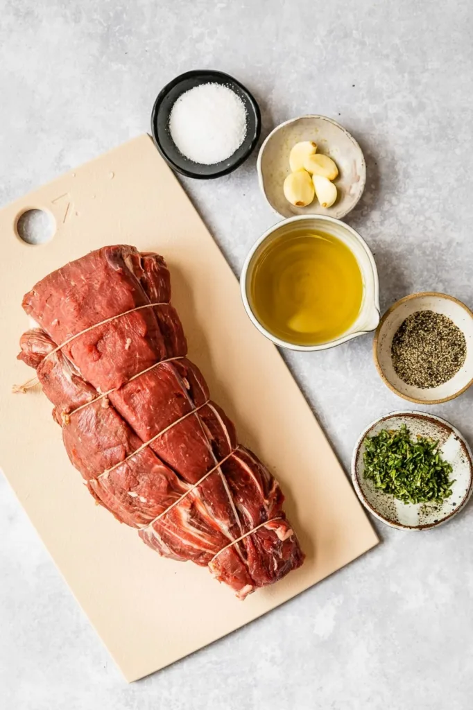 Garlic Rosemary Beef Tenderloin