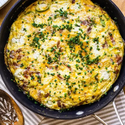 Bacon Leek Frittata