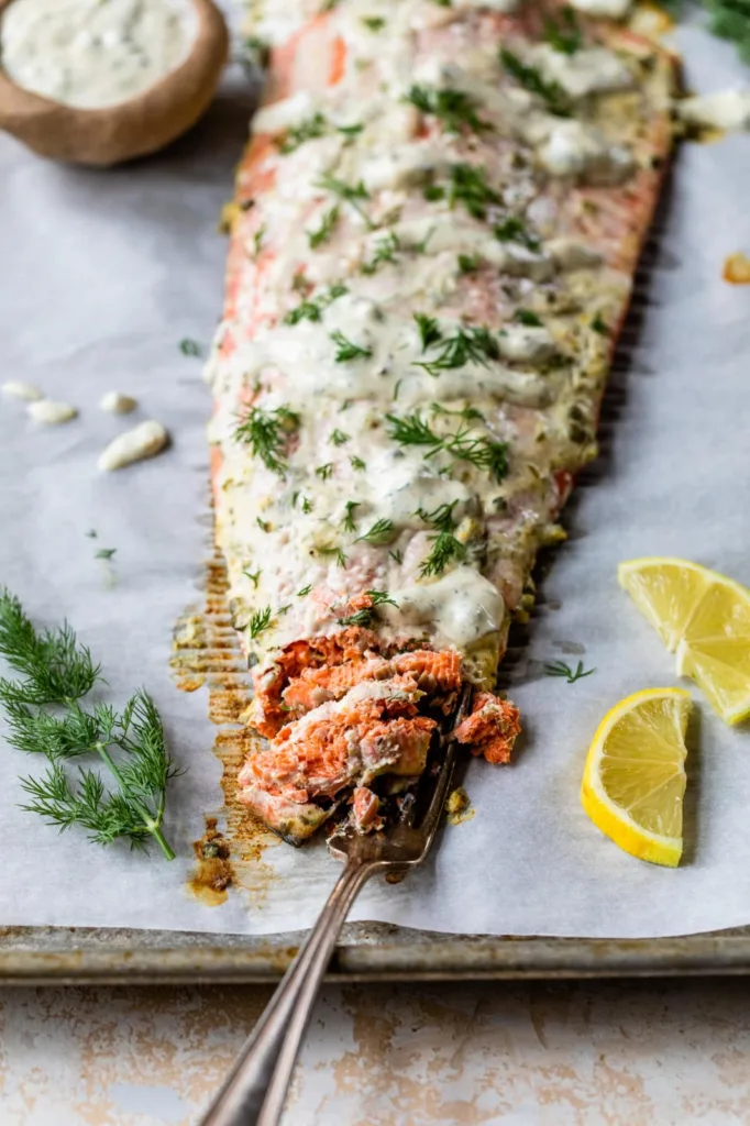 Slow Roasted Salmon