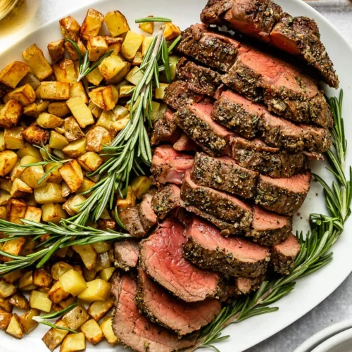 Garlic Rosemary Beef Tenderloin