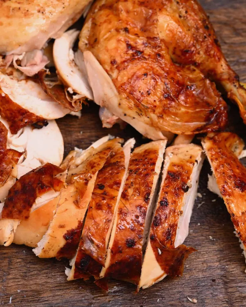 This air fryer whole chicken is juicy, soft, and flavorful. It cooks in approximately an hour and is really easy to create, guaranteeing flawless results every time!