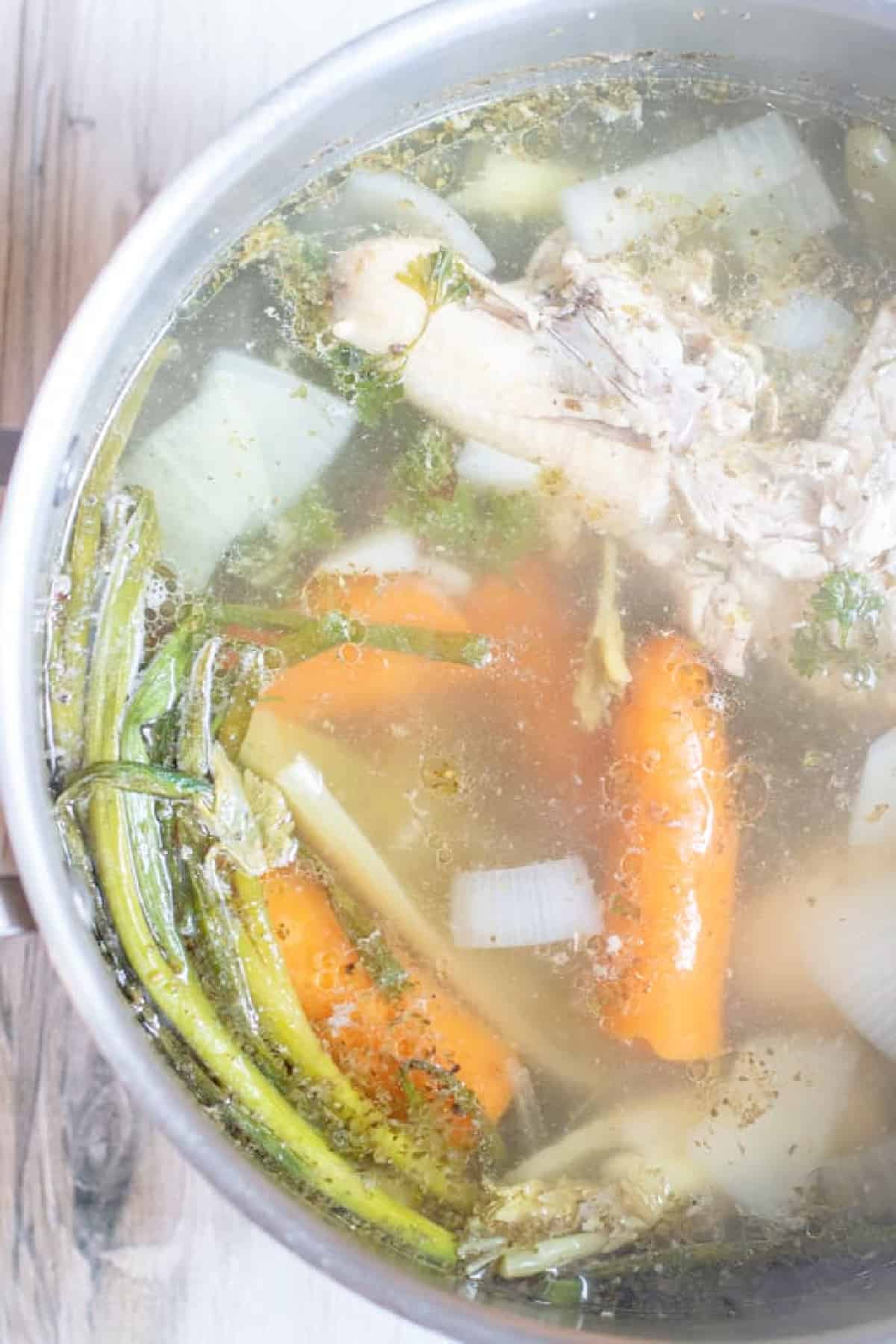 Chicken Stock From Scratch