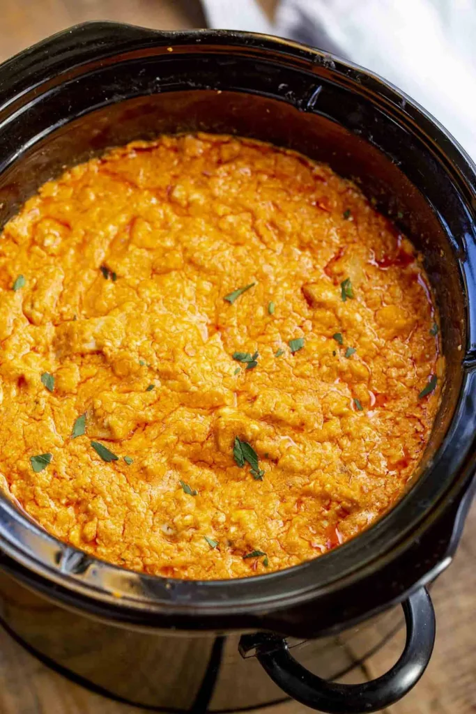 Slow Cooker Buffalo Chicken Dip