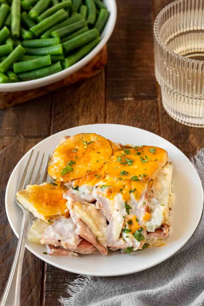 Scalloped Potatoes and Ham