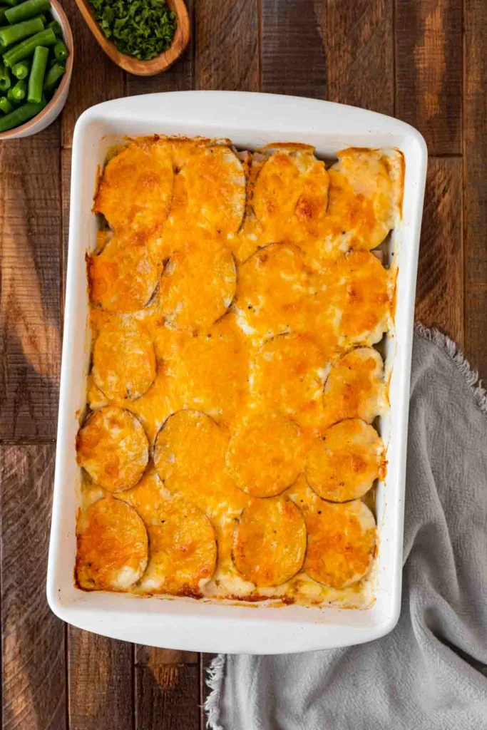 Scalloped Potatoes and Ham