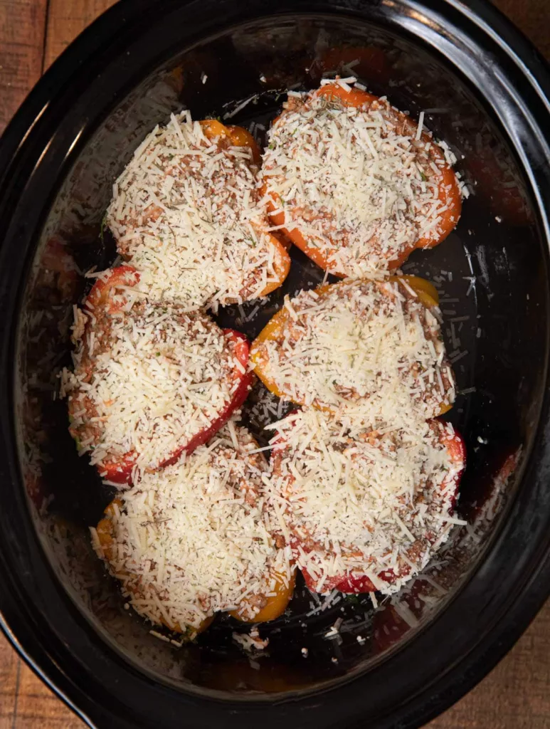 Slow Cooker Stuffed Peppers