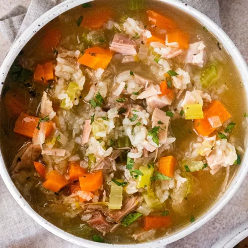 Turkey Carcass Soup