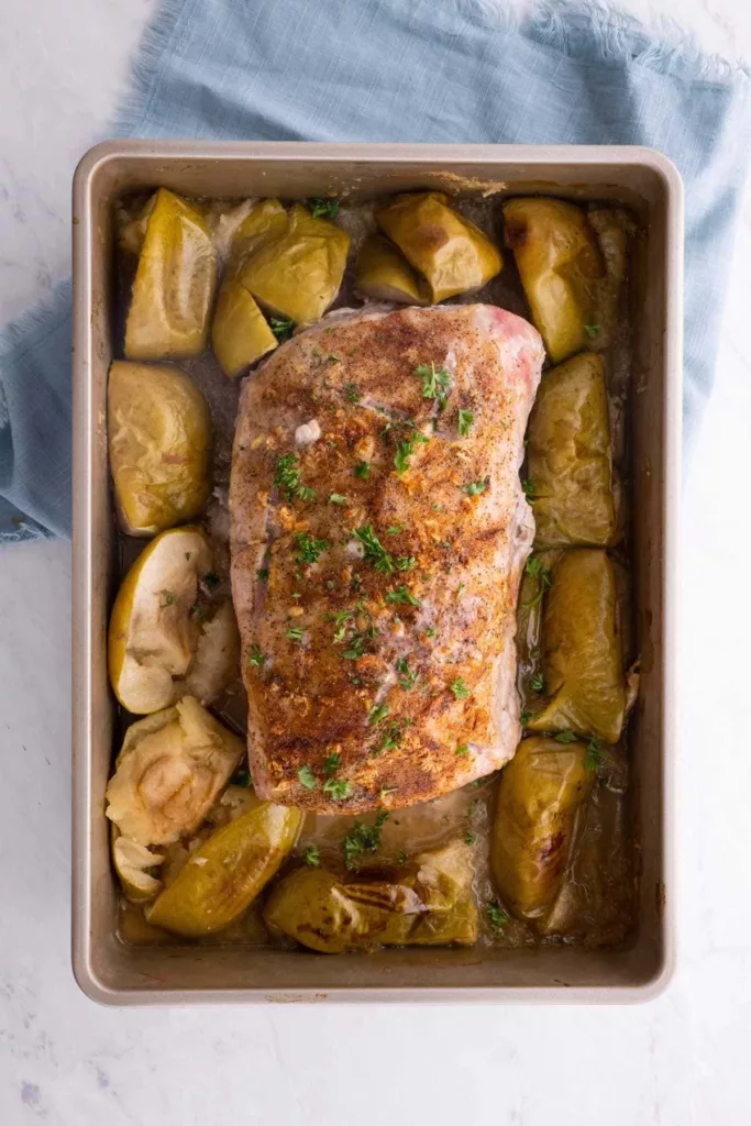 Garlic Pork Loin Roast