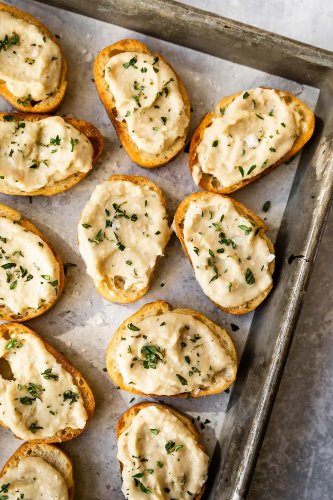 How to Make White Bean Crostini