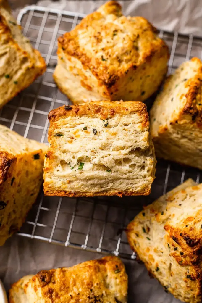 Cheddar Chive Biscuits