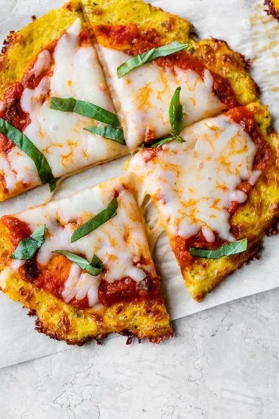 Spaghetti Squash Crust Pizza