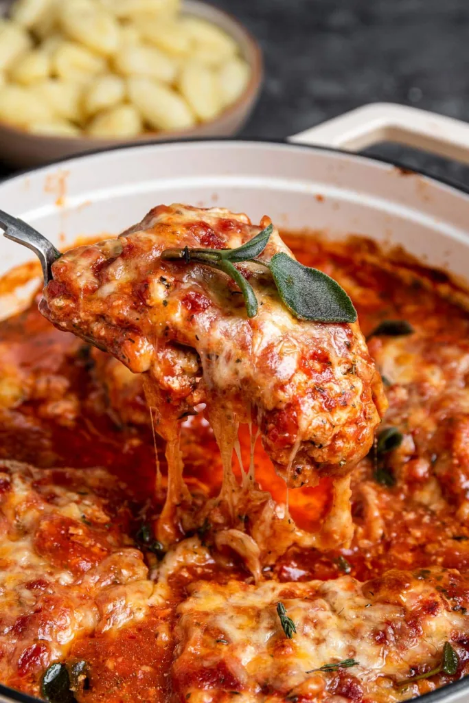 Baked Cheesy Italian Chicken