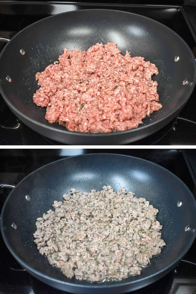 HOW TO MAKE GROUND BEEF STROGANOFF 