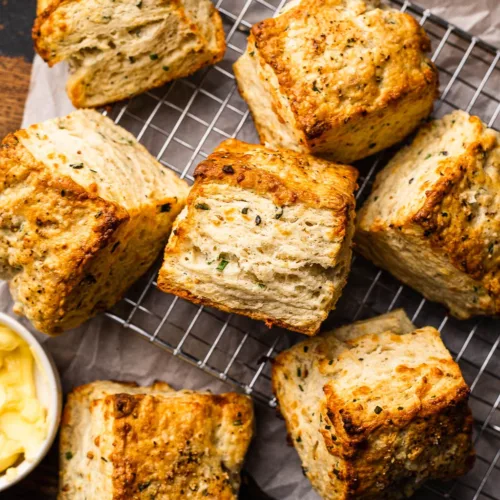 Cheddar Chive Biscuits