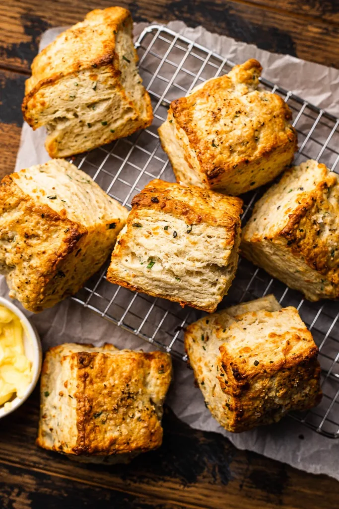 Cheddar Chive Biscuits