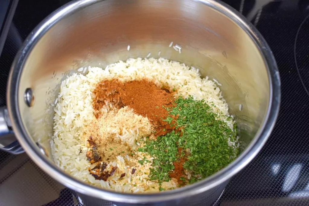 HOW TO MAKE SEASONED RICE INGREDIENTS