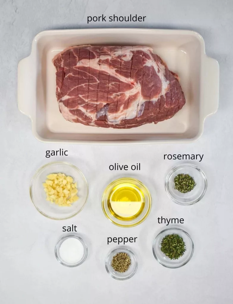 Slow Roasted Pork Shoulder INGREDIENTS