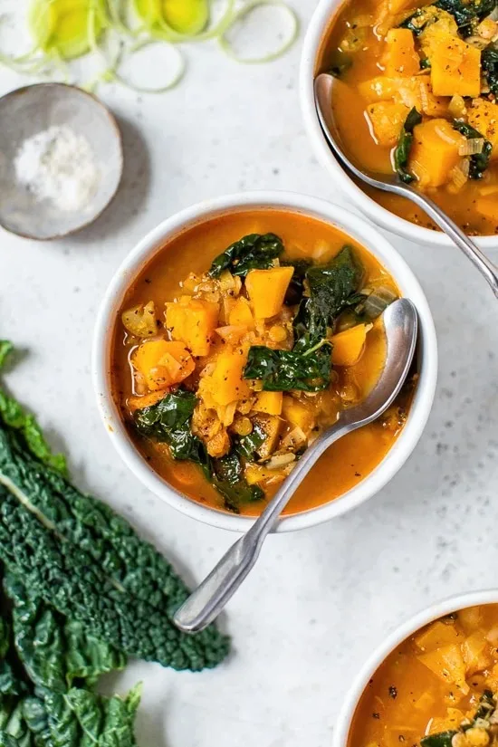 Butternut Squash Lentil Soup