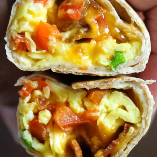 Freezer Breakfast Burritos