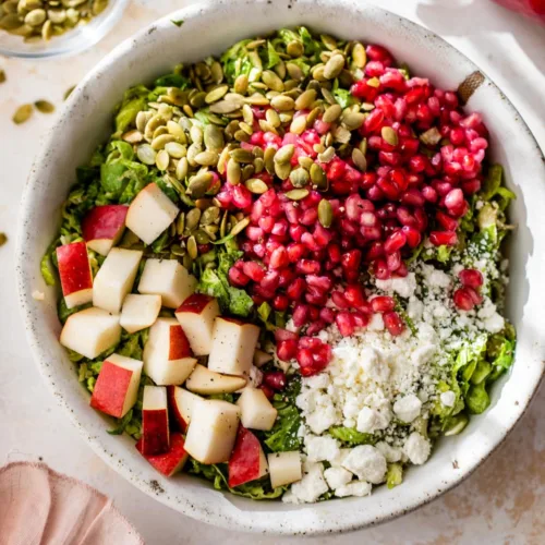 Shaved Brussels Sprout Salad