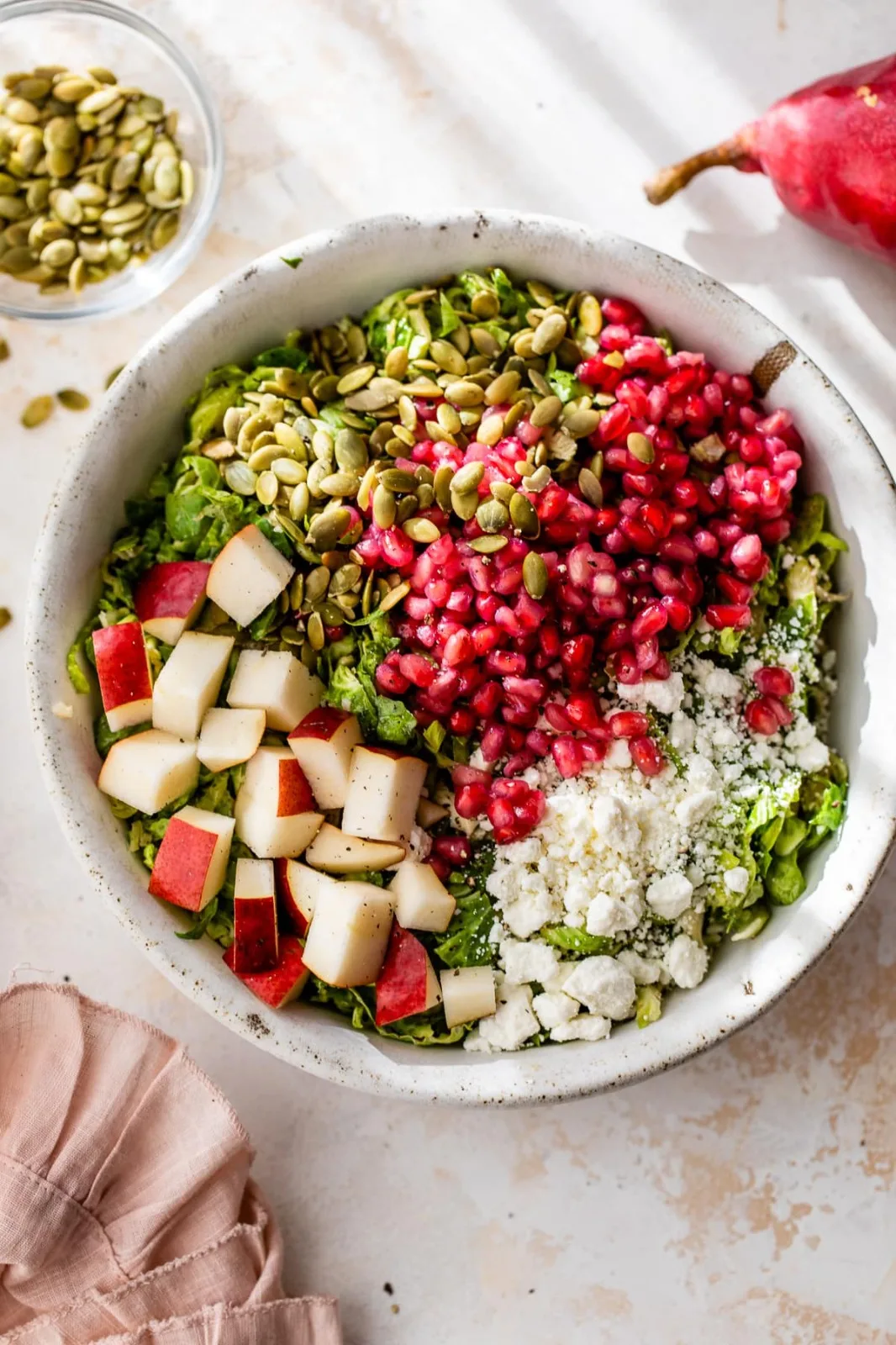 Shaved Brussels Sprout Salad