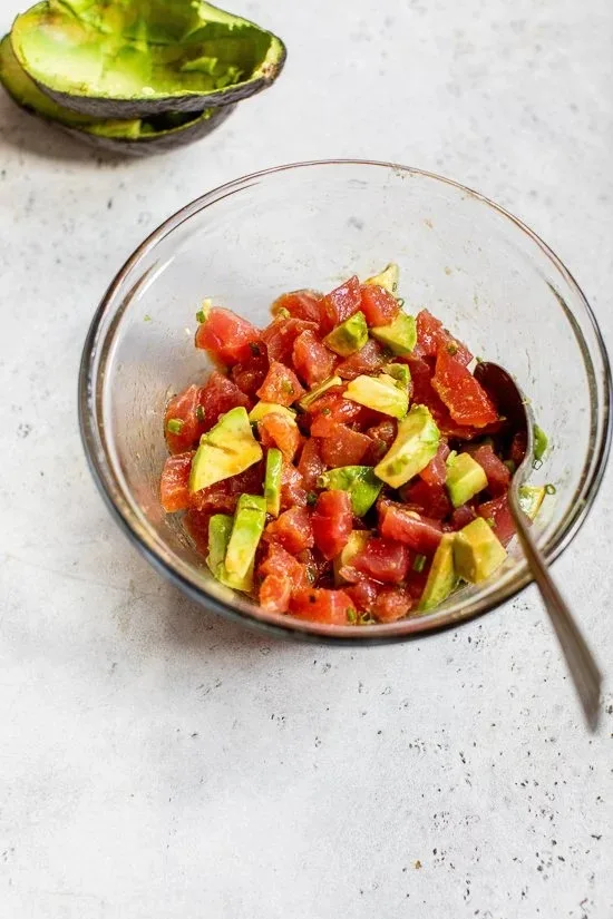 Spicy Crunchy Tuna Tartare