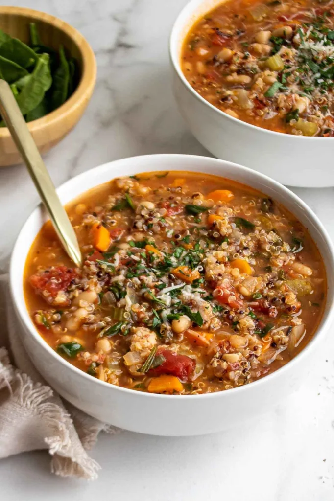 VEGETABLE QUINOA SOUP