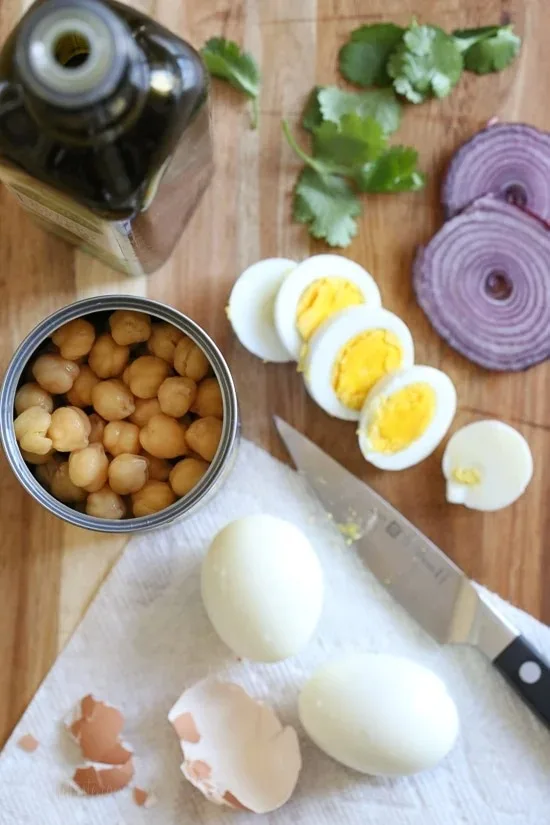 Chickpea Egg Salad