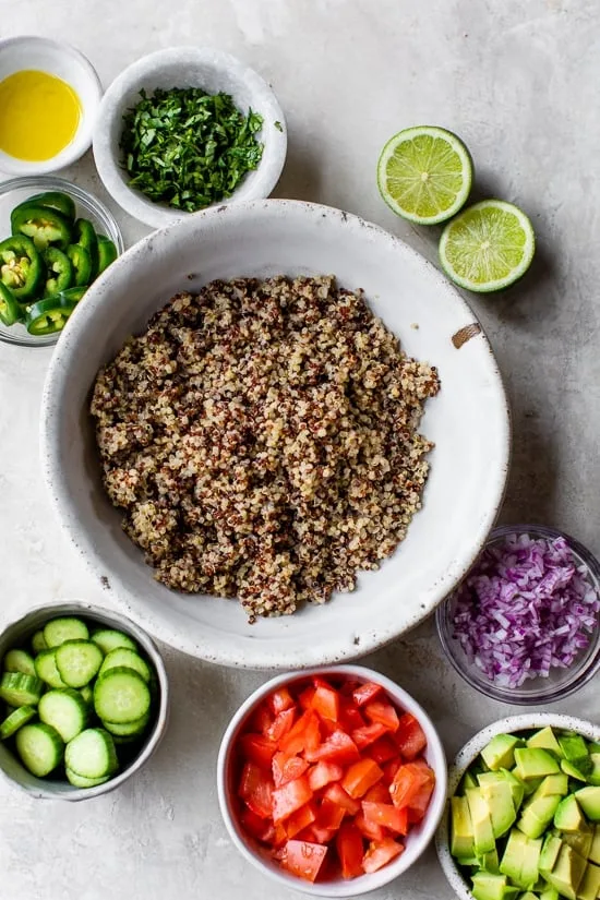 Avocado Quinoa Salad