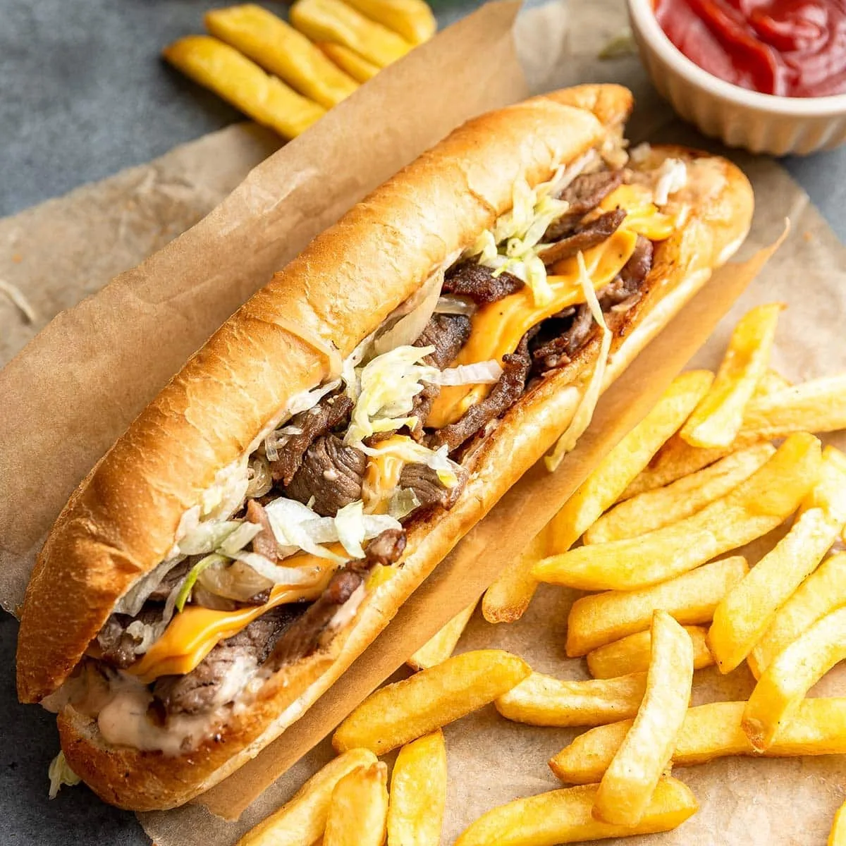 Big Mac Philly Cheesesteak