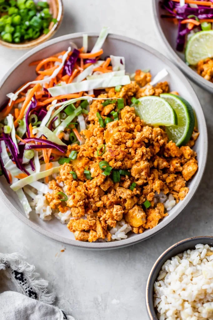 Spicy Gochujang Tofu Bowl