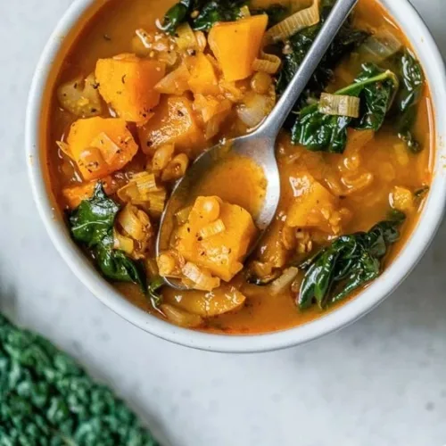 Butternut Squash Lentil Soup