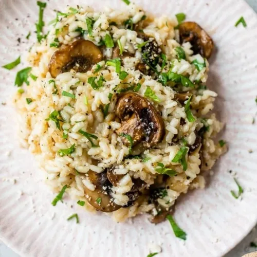 Mushroom Risotto